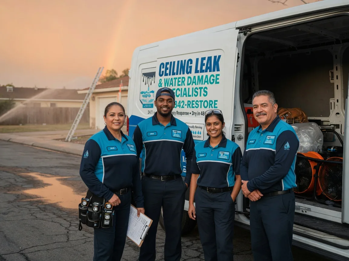 Ceiling Leak Cleanup company in Camp Murray, WA